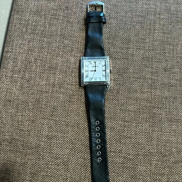 NWT Brighton Black and Silver Heart Watch Brighton | Accessories | Brighton Black And Silver Watch  main image 3